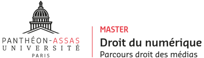 Logo Master droit des médias